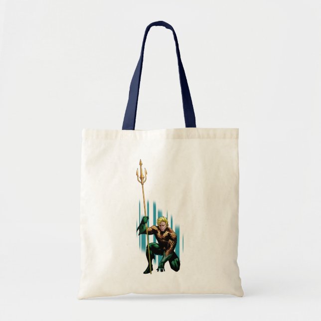 Bolsa Tote Aquaman Crouching (Frente)