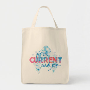 Bolsa Tote Aquaman "deixou o guia atual você" gráfico do