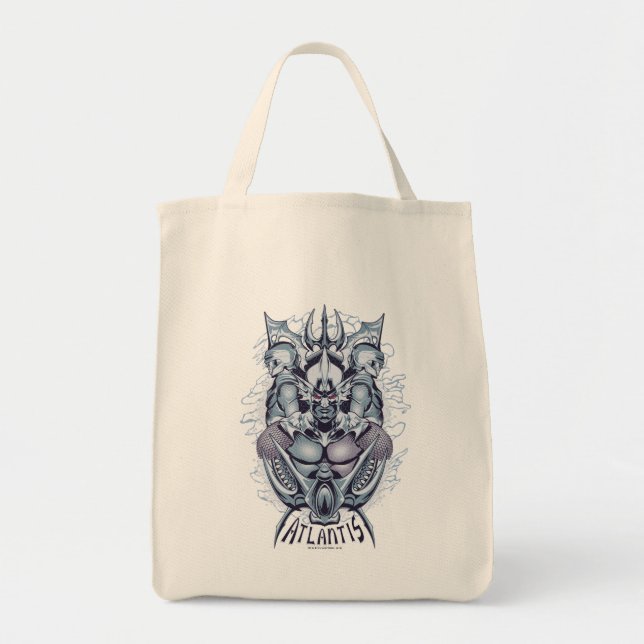 Bolsa Tote Aquaman | King Orm of Atlantis Graphic (Frente)