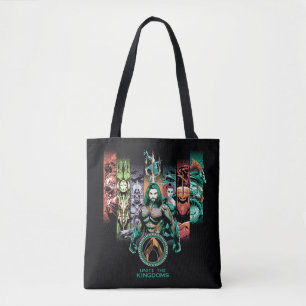 Bolsa Tote Aquaman "Unir Os Reinos" Atlânticos Gráfico