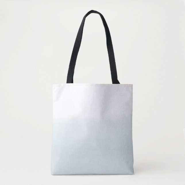 Bolsa Tote Aquarela Aqua Haze (Frente)