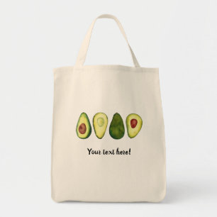 Bolsa Tote Aquarela Elegante Avocado