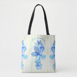 Bolsa Tote Aquarela Floral Personalizada