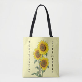 Bolsa Tote Aquarela Girassóis