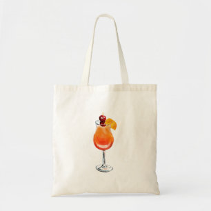 Bolsa Tote Aquarela Tequila Alcatrão