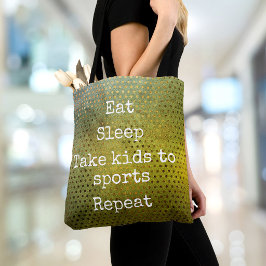 Bolsa Tote Aquarela Verde Comer Dormir Levar Crianças Para Es