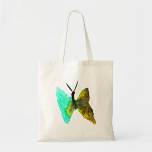 Bolsa Tote Aquário-aquário-borboleta bonito