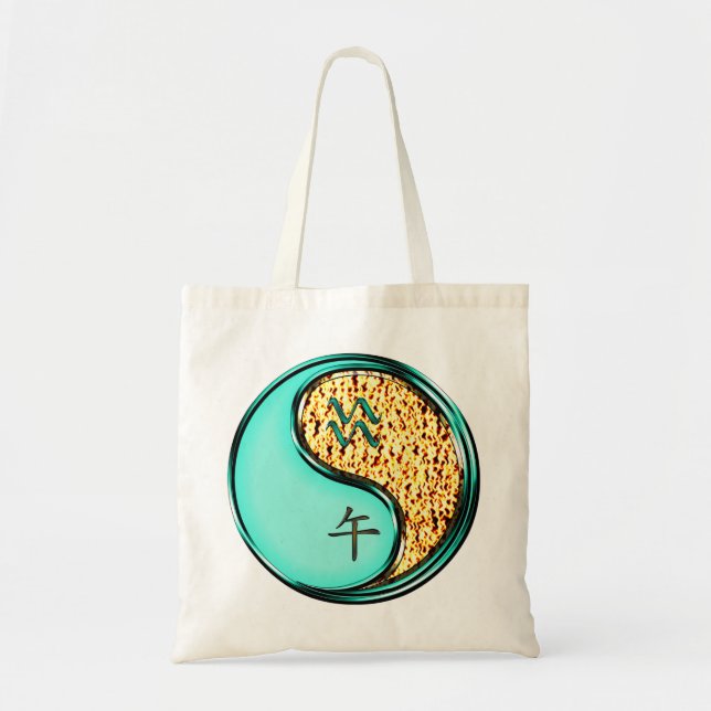 Bolsa Tote Aquário & Cavalo de Fogo (Frente)