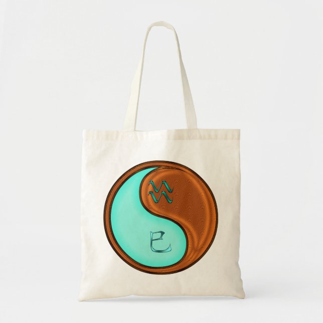 Bolsa Tote Aquário & Cobra de Madeira (Frente)