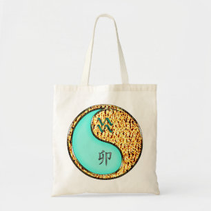 Bolsa Tote Aquário & Coelho de Fogo