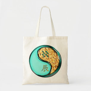 Bolsa Tote Aquário & Dragão de Fogo