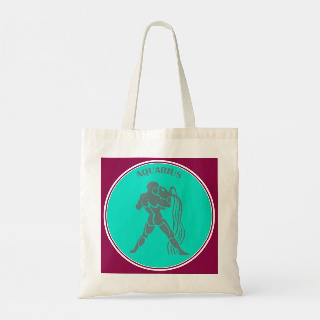 Bolsa Tote Aquarius Tote Bag (Verso)