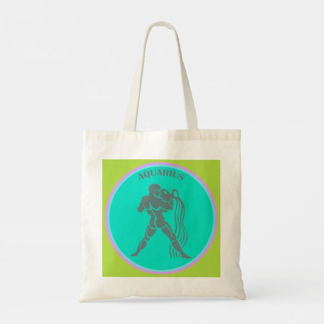 Bolsa Tote Aquarius Tote Bag (Verso)
