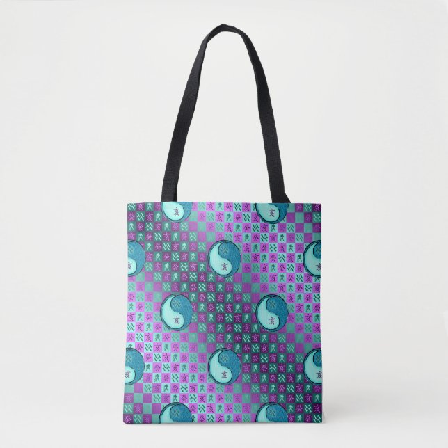 Bolsa Tote Aquarius & Water Boar (Frente)