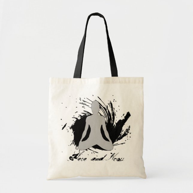 Bolsa Tote Aqui e Agora - Yoga Tote Bag (Frente)