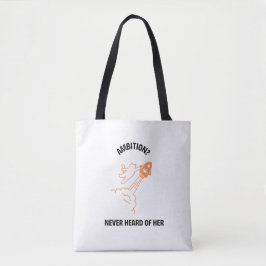Bolsa Tote Aqui está o título, descrição e tags em inglês