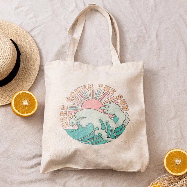 Bolsa Tote Aqui Vem O Sol (Criador carregado)