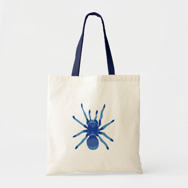 Bolsa Tote Aranha (Azul) (Frente)