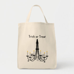 Bolsa Tote Aranha-candelabro-gótica Halloween