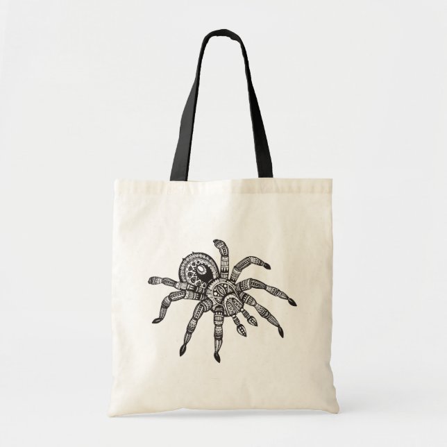 Bolsa Tote Aranha inspirada (Frente)
