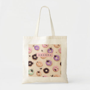 Bolsa Tote Aranha-Rosquinha de Queda de Cute Personalizada