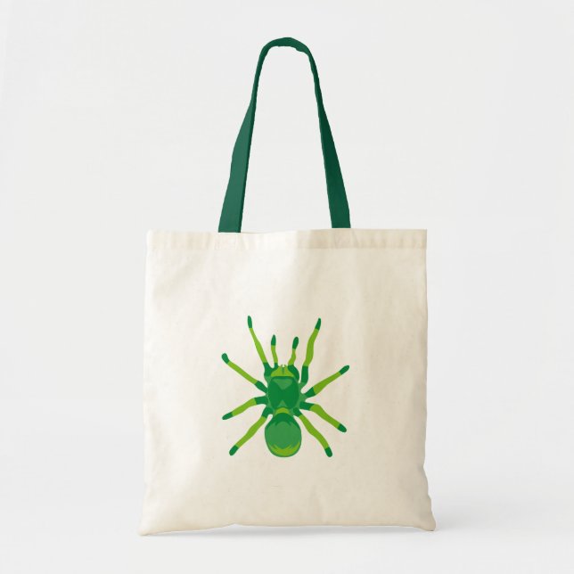 Bolsa Tote Aranha (Verde) (Frente)