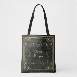 Bolsa Tote Arcane Library Tome Inspired Image PRINTED 