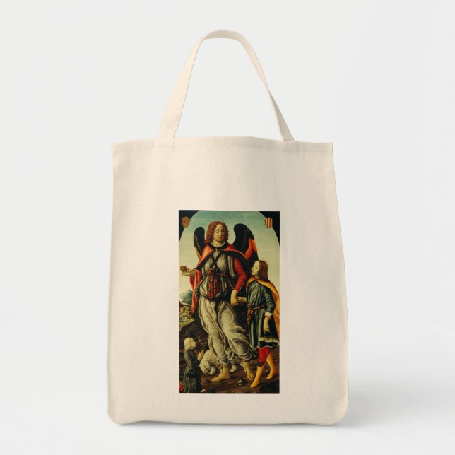 Bolsa Tote Arcanjo Rafael com o jovem Tobias (Frente)