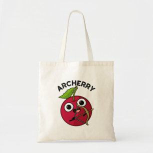 Bolsa Tote Archerry Funny Fruta Archery Pun