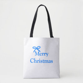 Bolsa Tote Arco azul feliz família natalícia presentes simple