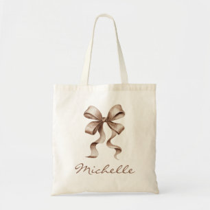 Bolsa Tote Arco Coquete Aquarela Feminino Moderno Fofa