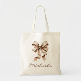 Bolsa Tote Arco Coquete de Aquarela Feminino Moderno