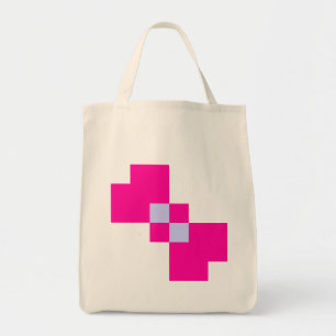 Bolsa Tote Arco de pixel de 8 bits