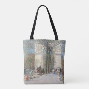 Bolsa Tote Arco de Washington, Primavera por Frederick Childe