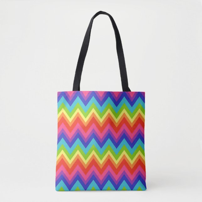 Bolsa Tote Arco-íris (Frente)