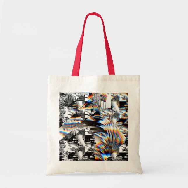 Bolsa Tote Arco-Íris Assalto Toalha (Frente)