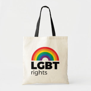 Bolsa Tote Arco-Íris de Direitos LGBT