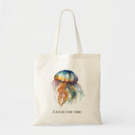 Bolsa Tote Arco-Íris Marisco: Arte Por Aquarela