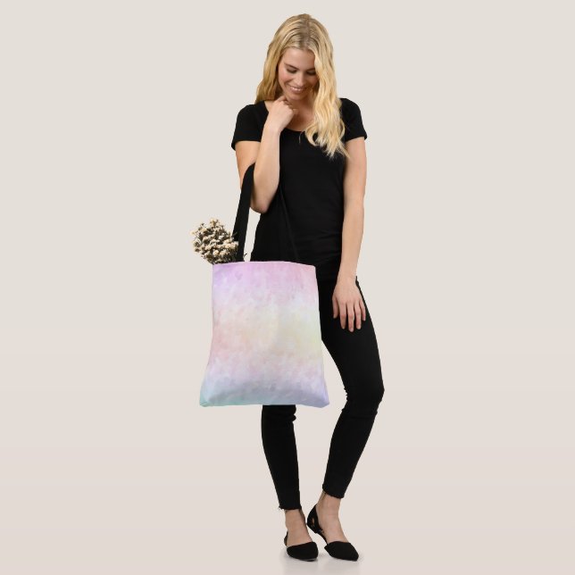 Bolsa Tote Arco-íris Pastel (No(a) Modelo)