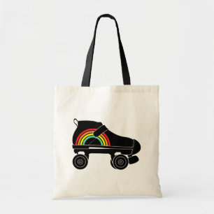 Bolsa Tote arco-íris skate de quatro roletes