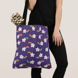 Bolsa Tote Arco-Íris Stars Tot Bag