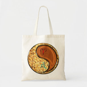 Bolsa Tote Áries & Cão de Madeira