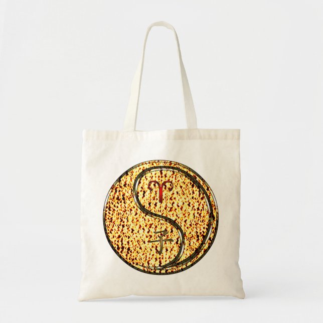 Bolsa Tote Aries & Fire Rat (Frente)