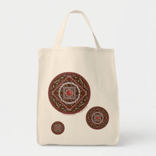Bolsa Tote Aries Mandala Tote Bag