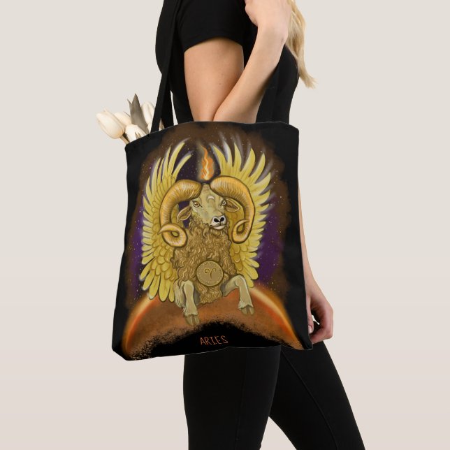 Bolsa Tote Aries - Sinal Zodiac (Close Up)