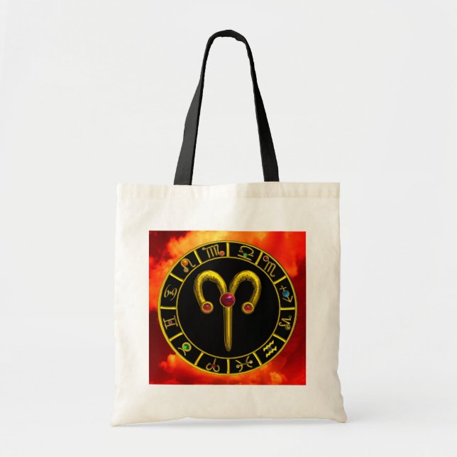 BOLSA TOTE ARIES ZODIAC BIRTHDAEL JEWEL (Frente)