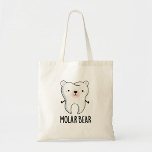 Bolsa Tote Arma do Dente Bonito do Urso Molar