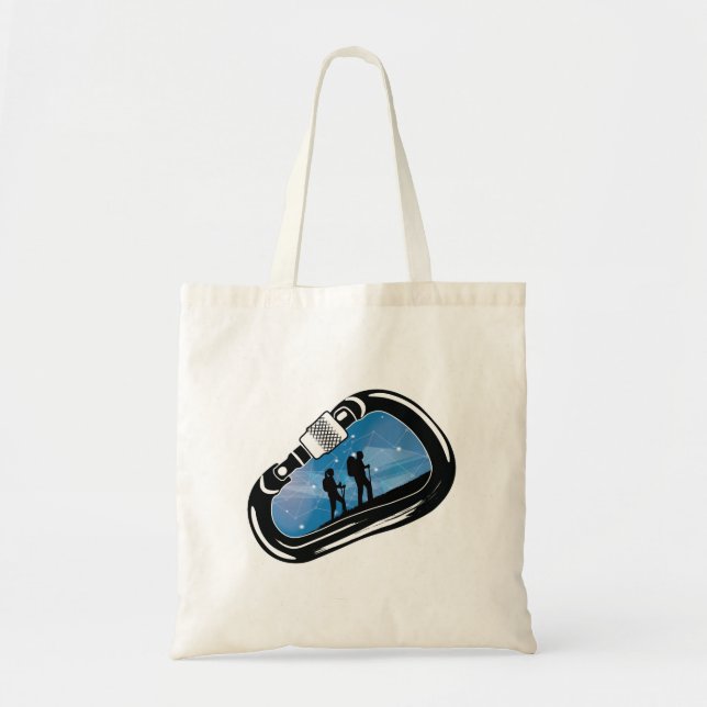 Bolsa Tote Armadilhas de subida de carga no exterior (Frente)