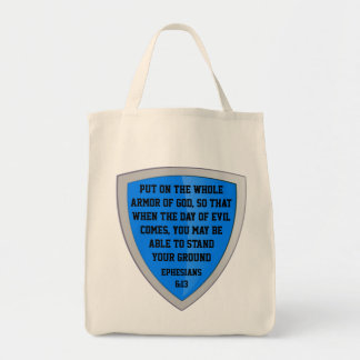 Bolsa Tote armadura do saco de Deus