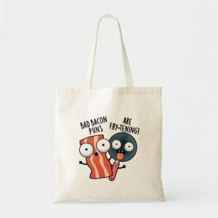 Bolsa Tote Armas De Bacon Más São Arma De Comida Engraçada.